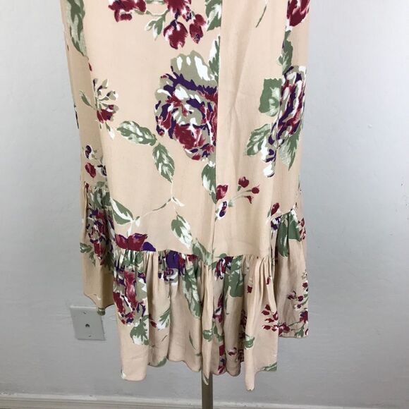 Faithful the Brand Floral Tie Strap Mini Dress Med - Picture 4 of 8